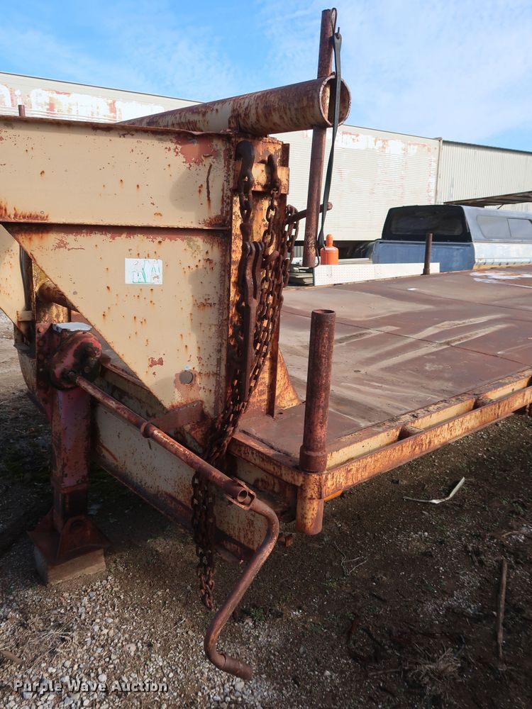 image for item DH0793 Shop built equipment trailer