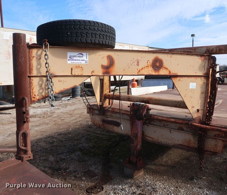 image for item DH0793 Shop built equipment trailer