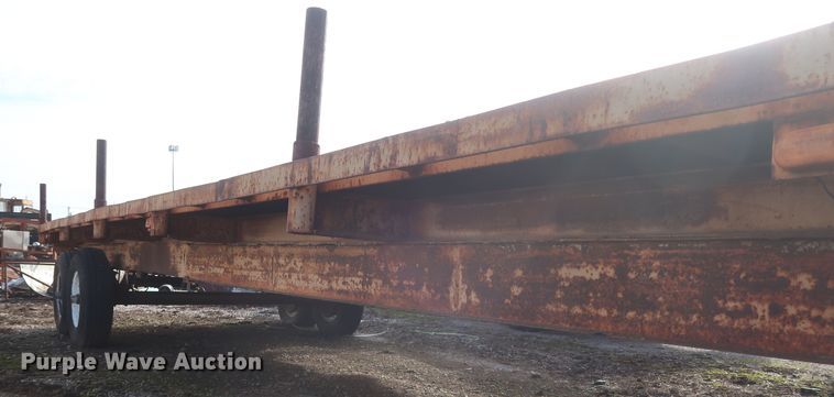 image for item DH0793 Shop built equipment trailer