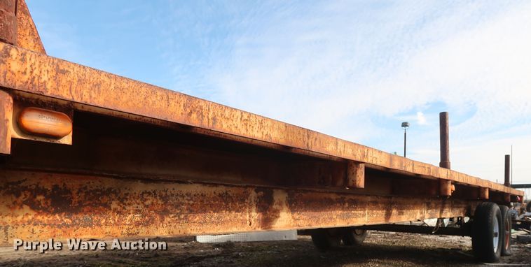 image for item DH0793 Shop built equipment trailer