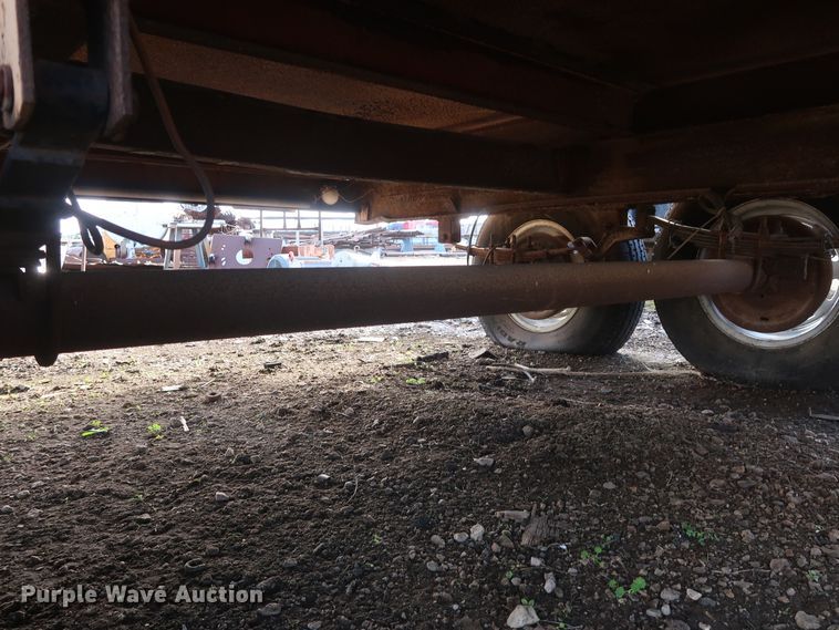 image for item DH0793 Shop built equipment trailer