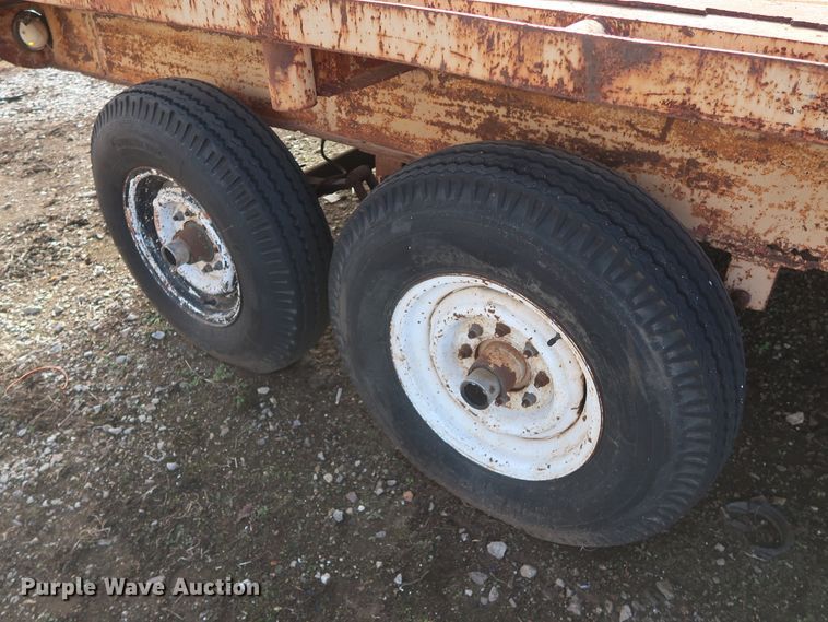 image for item DH0793 Shop built equipment trailer