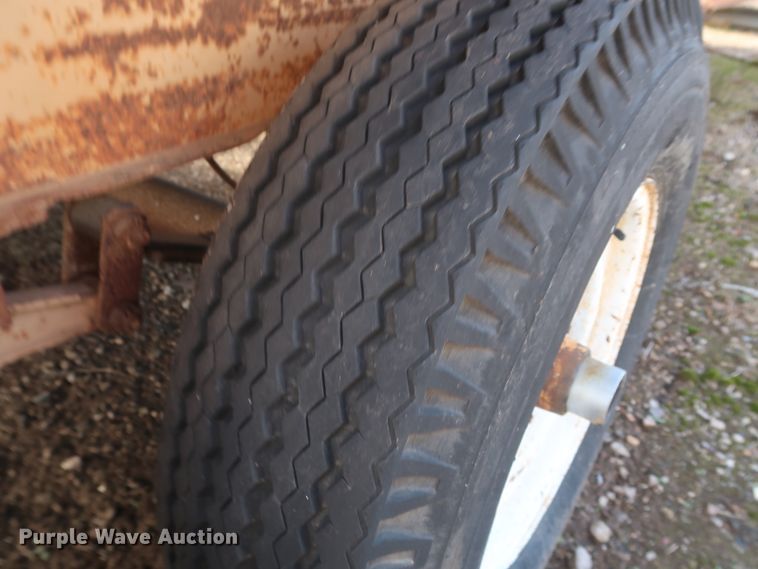 image for item DH0793 Shop built equipment trailer