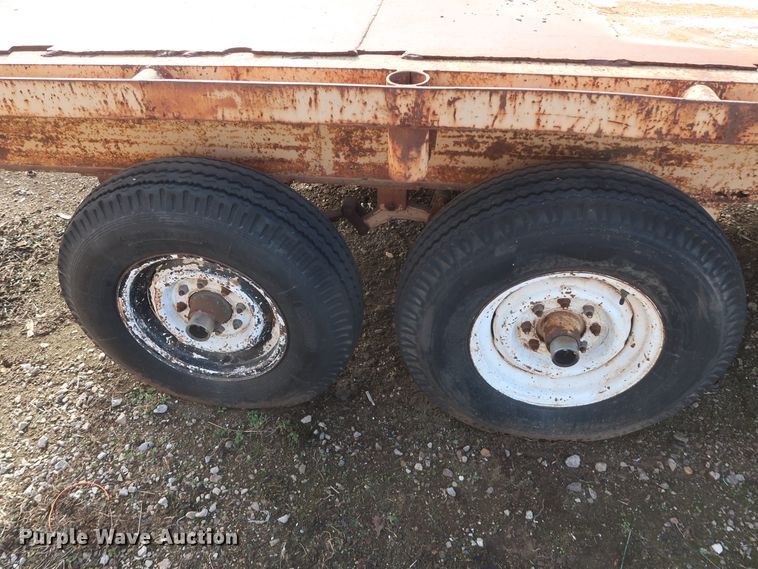 image for item DH0793 Shop built equipment trailer