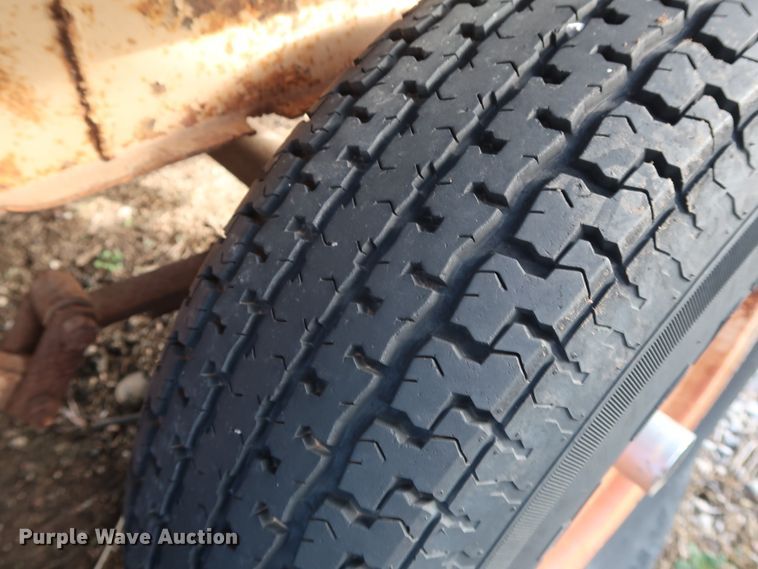 image for item DH0793 Shop built equipment trailer