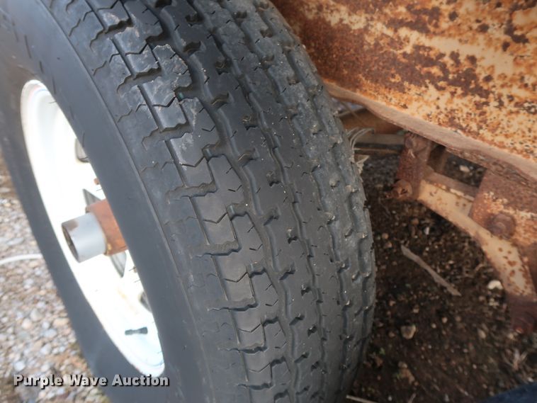image for item DH0793 Shop built equipment trailer