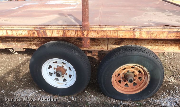 image for item DH0793 Shop built equipment trailer