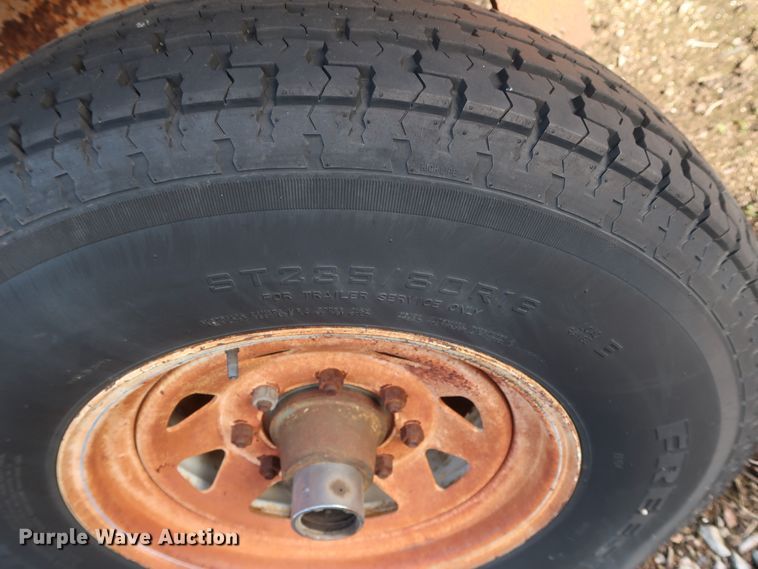 image for item DH0793 Shop built equipment trailer