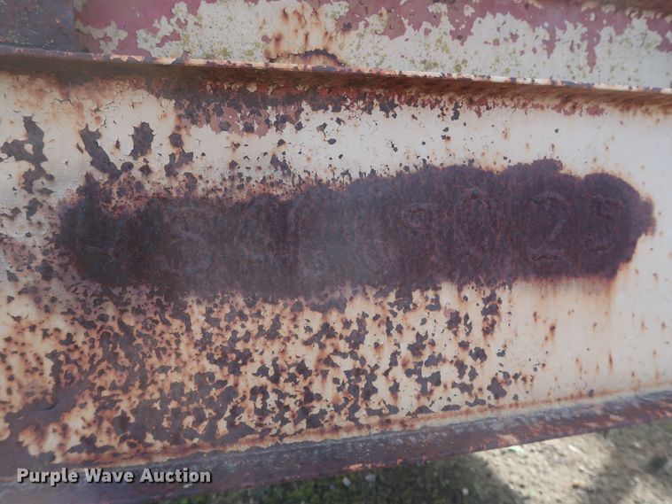 image for item DH0793 Shop built equipment trailer