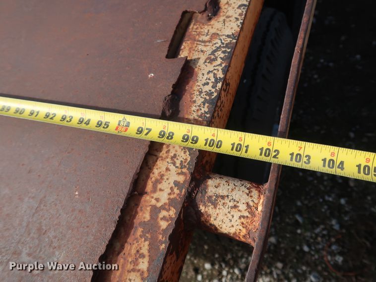 image for item DH0793 Shop built equipment trailer