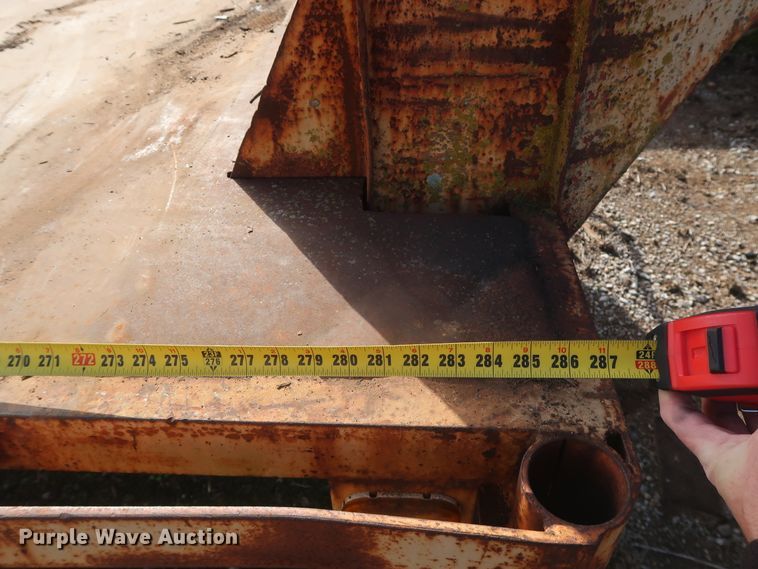 image for item DH0793 Shop built equipment trailer