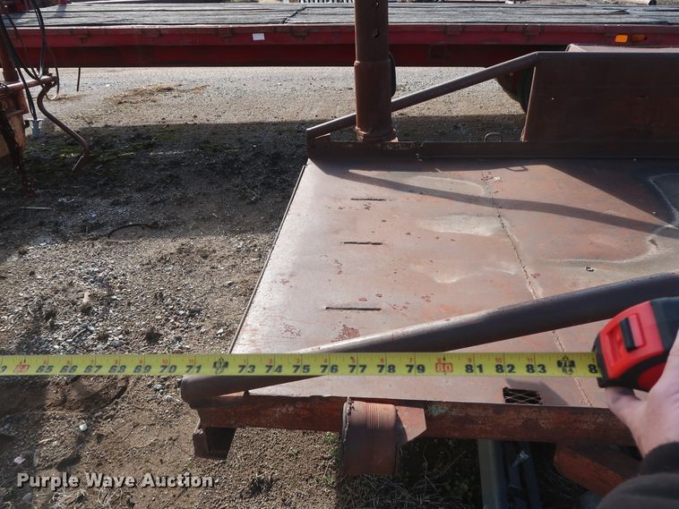 image for item DH0793 Shop built equipment trailer