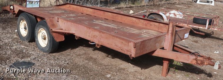 image for item DH0801 Shop built utility trailer