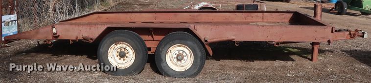 image for item DH0801 Shop built utility trailer