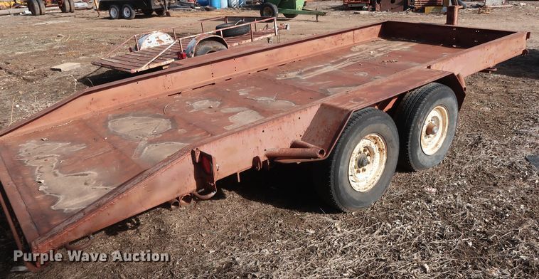 image for item DH0801 Shop built utility trailer