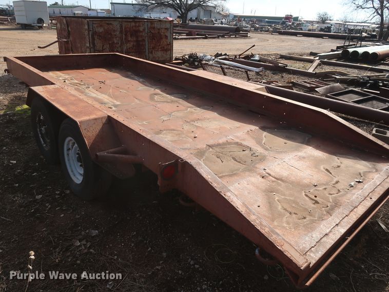 image for item DH0801 Shop built utility trailer