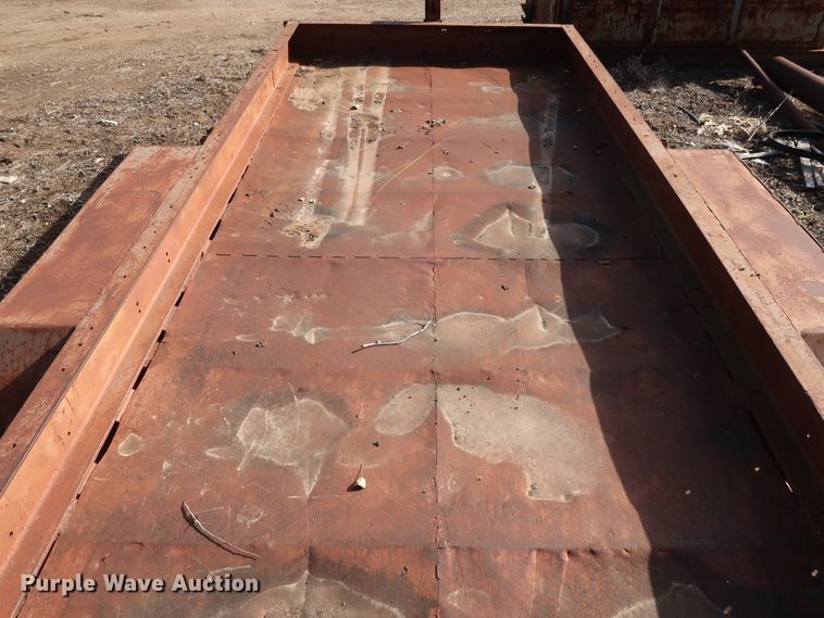 image for item DH0801 Shop built utility trailer