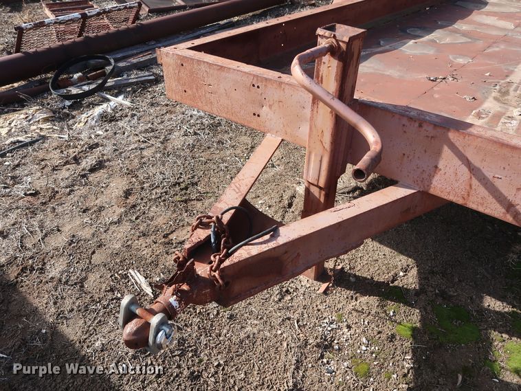 image for item DH0801 Shop built utility trailer