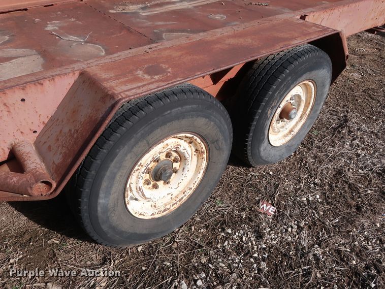 image for item DH0801 Shop built utility trailer
