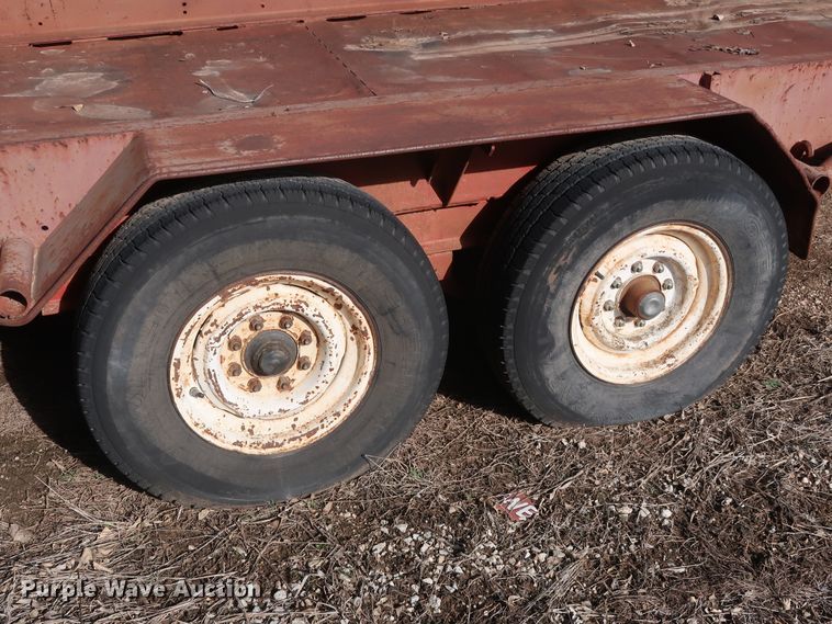 image for item DH0801 Shop built utility trailer