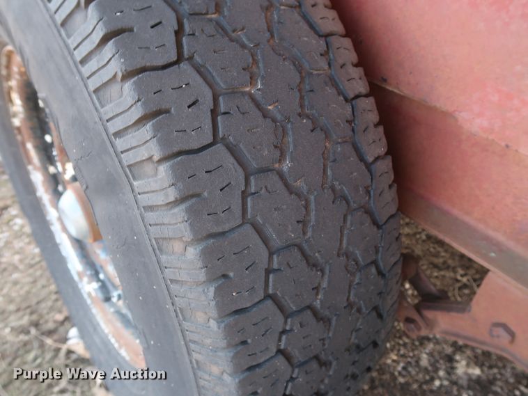 image for item DH0801 Shop built utility trailer