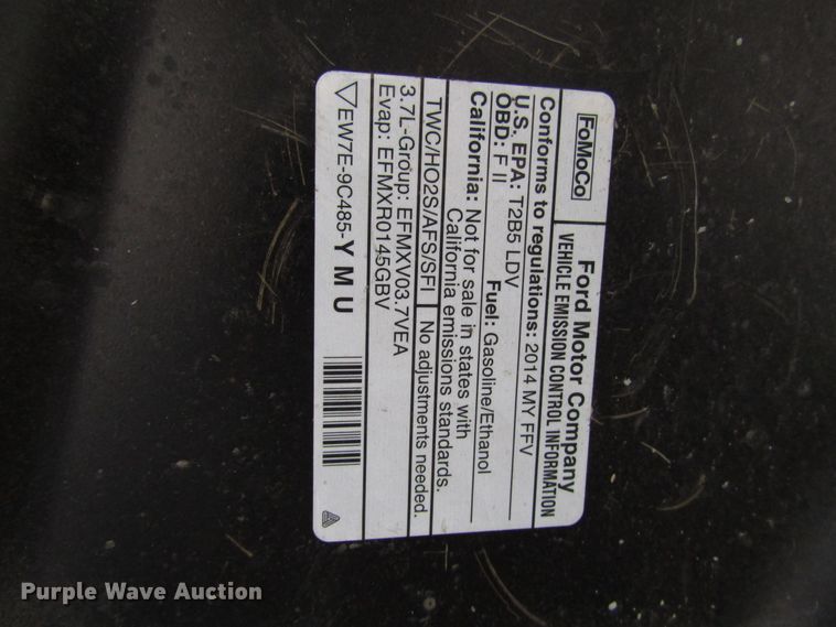 image for item DH8357 2014 Ford Taurus Police