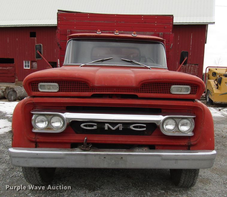 image for item DH8361 1961 GMC 4000 grain truck