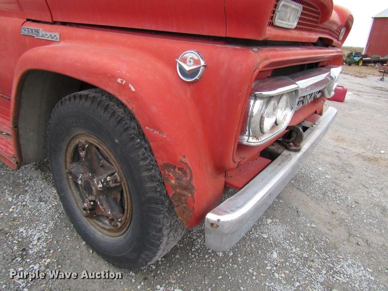 image for item DH8361 1961 GMC 4000 grain truck