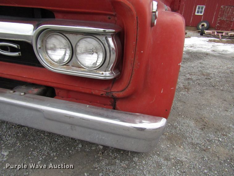 image for item DH8361 1961 GMC 4000 grain truck