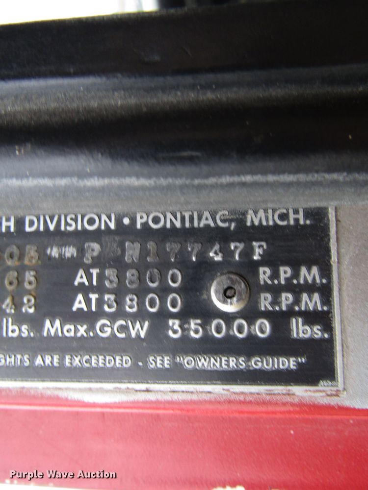 image for item DH8361 1961 GMC 4000 grain truck