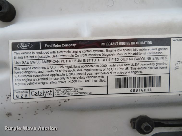 image for item DI2013 2000 Ford F550 Super Duty XL flatbed truck