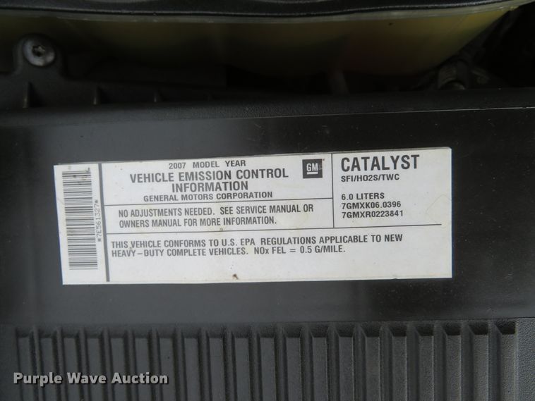 image for item DI2018 2007 Chevrolet Silverado 2500 pickup truck