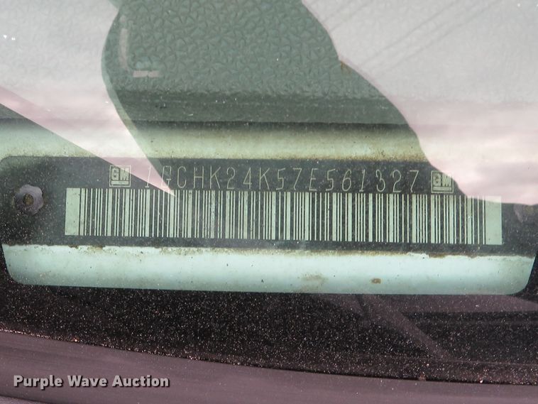 image for item DI2018 2007 Chevrolet Silverado 2500 pickup truck