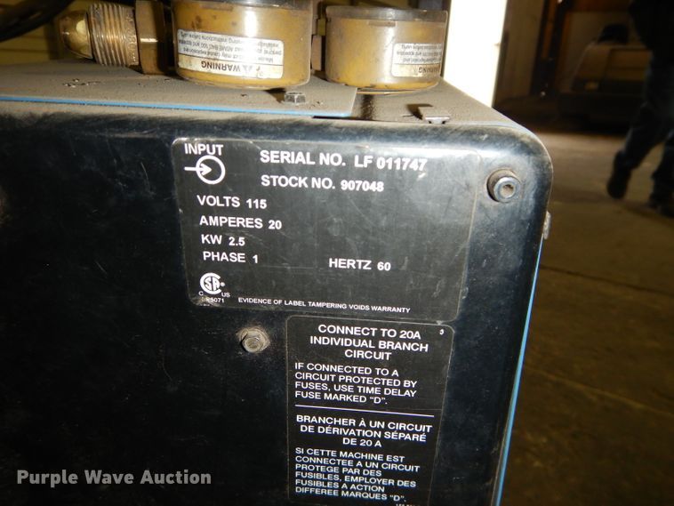 image for item DI9177 Millermatic 135 wire feed welder