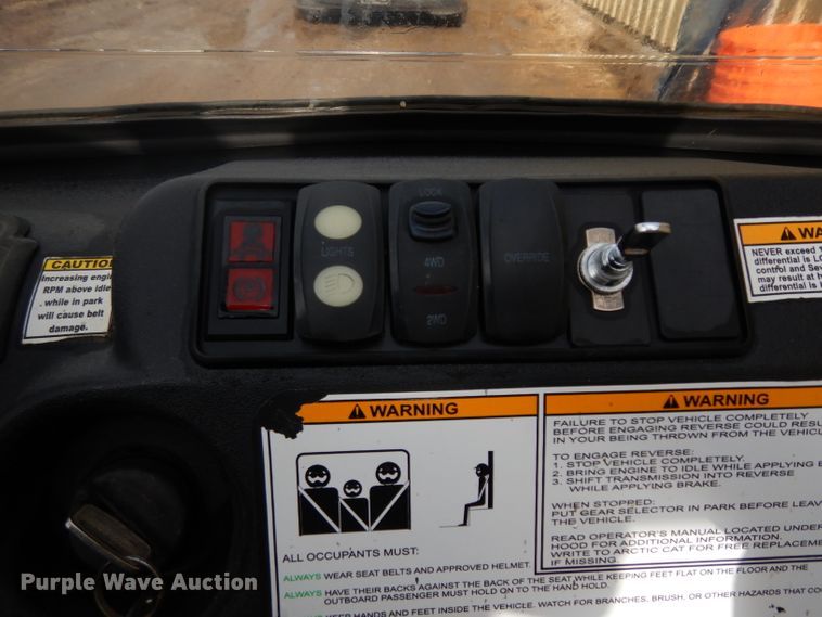 image for item ER9779 2012 Arctic Cat HDX 700 utility vehicle