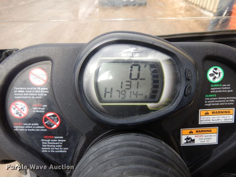 image for item ER9779 2012 Arctic Cat HDX 700 utility vehicle