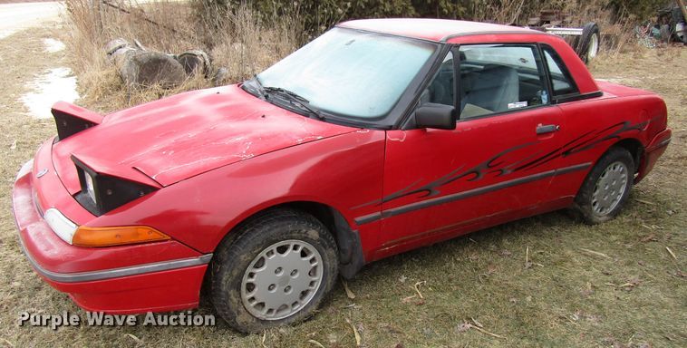 image for item FD9330 1992 Mercury Capri convertible