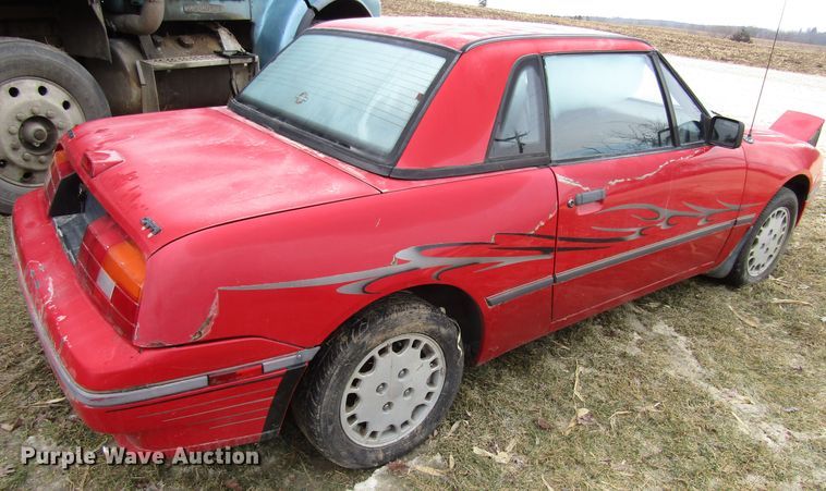 image for item FD9330 1992 Mercury Capri convertible