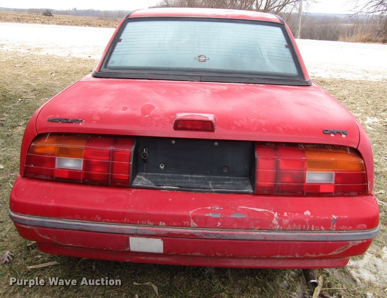 image for item FD9330 1992 Mercury Capri convertible