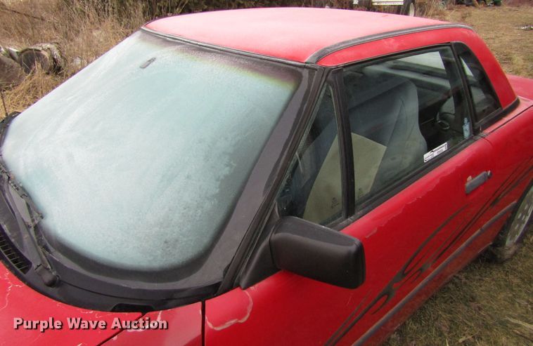 image for item FD9330 1992 Mercury Capri convertible