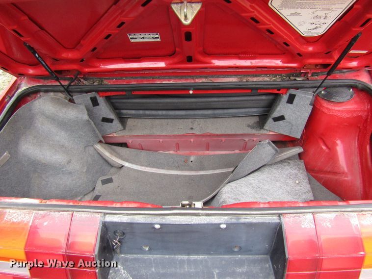 image for item FD9330 1992 Mercury Capri convertible