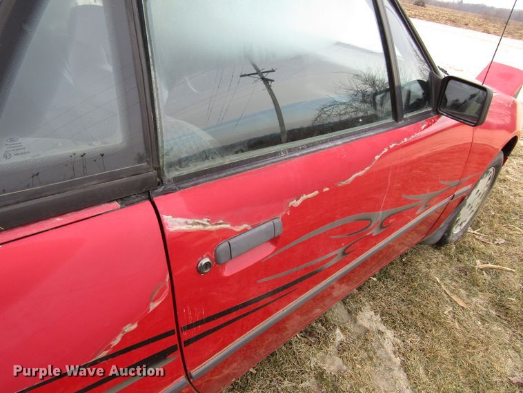 image for item FD9330 1992 Mercury Capri convertible