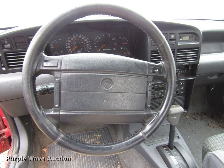 image for item FD9330 1992 Mercury Capri convertible