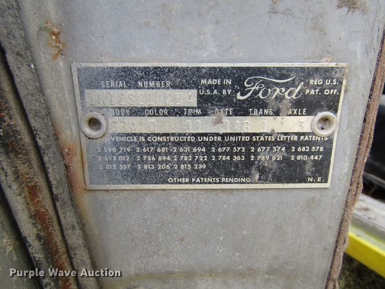 image for item FD9332 1961 Ford Falcon