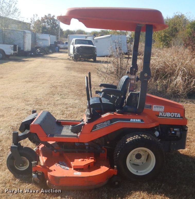 image for item FF9075 Kubota ZD28 ZTR lawn mower