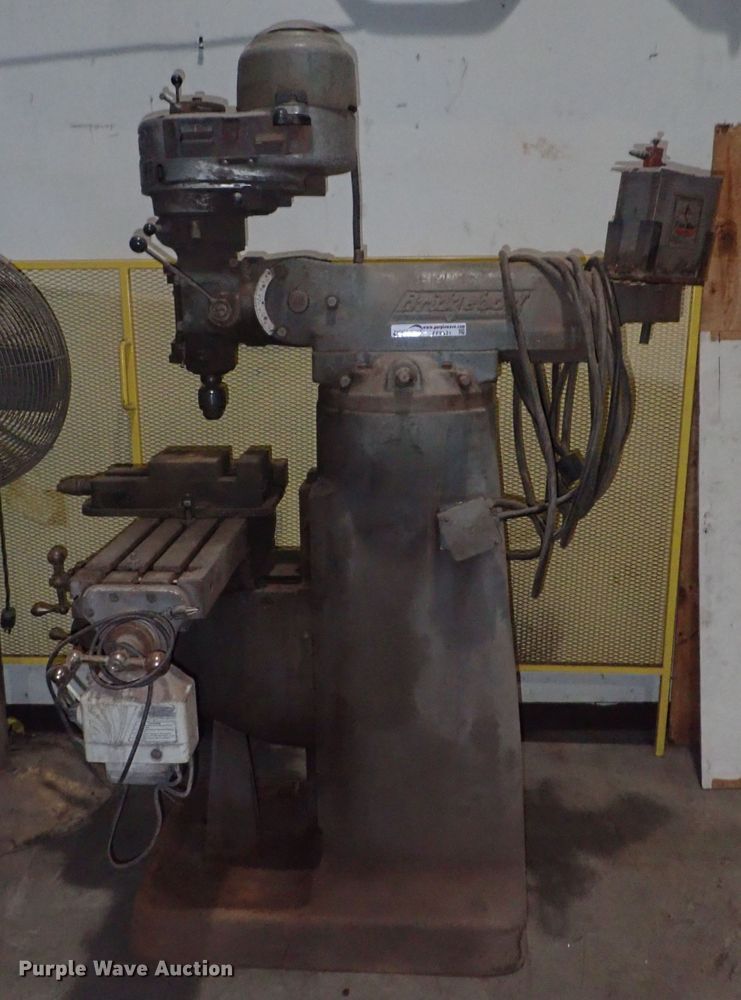 image for item FF9331 Bridgeport vertical milling machine