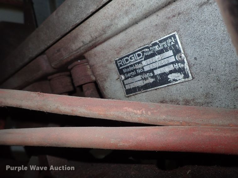 image for item FF9334 Ridgid 1822-I pipe threader