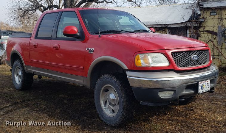 image for item GA9443 2003 Ford F150 SuperCrew pickup truck