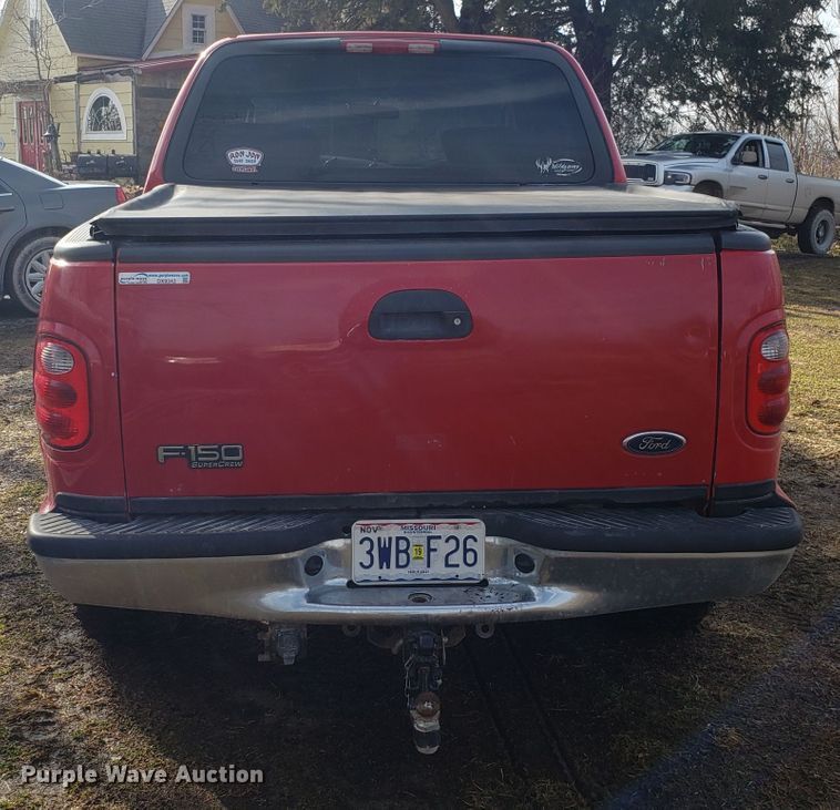 image for item GA9443 2003 Ford F150 SuperCrew pickup truck