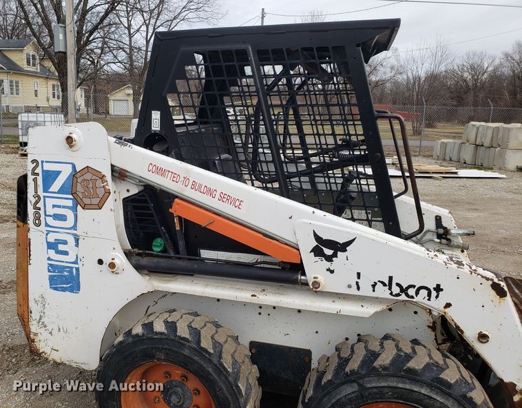 image for item GA9448 1997 Bobcat 753 skid steer